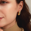 Teardrop Gold Earrings