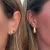 Teardrop Gold Earrings
