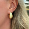 Teardrop Gold Earrings