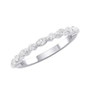 Marquise and Round Diamond Band (.35 ct. tw.) 14K - LeMel