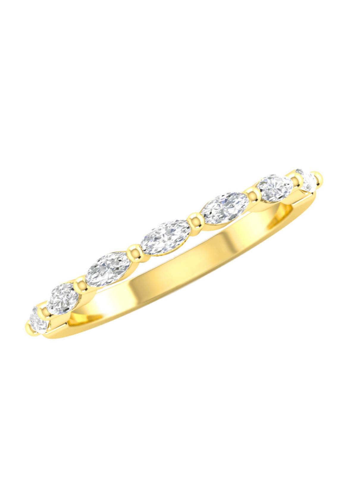 Marquise Diamond Band (.35 ct. tw.) 14K - LeMel