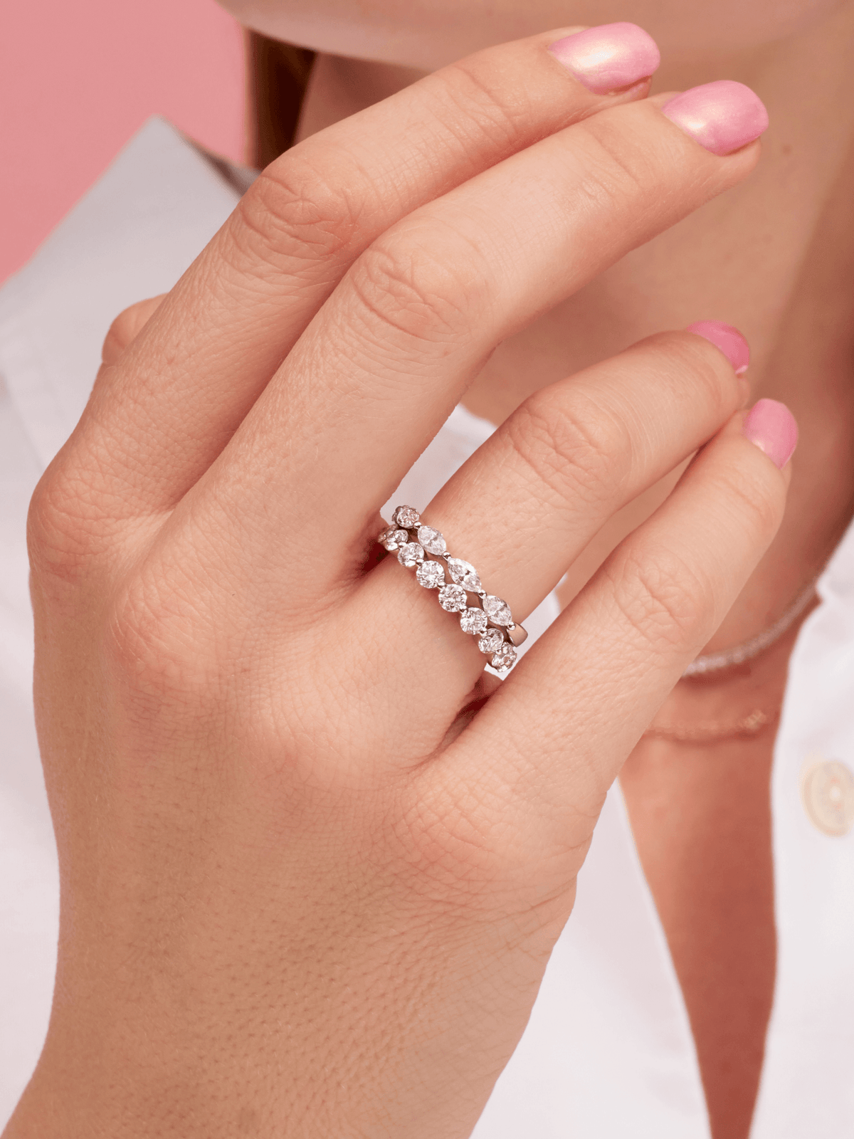 Marquise Diamond Band (.75 ct. tw.) 14K - LeMel