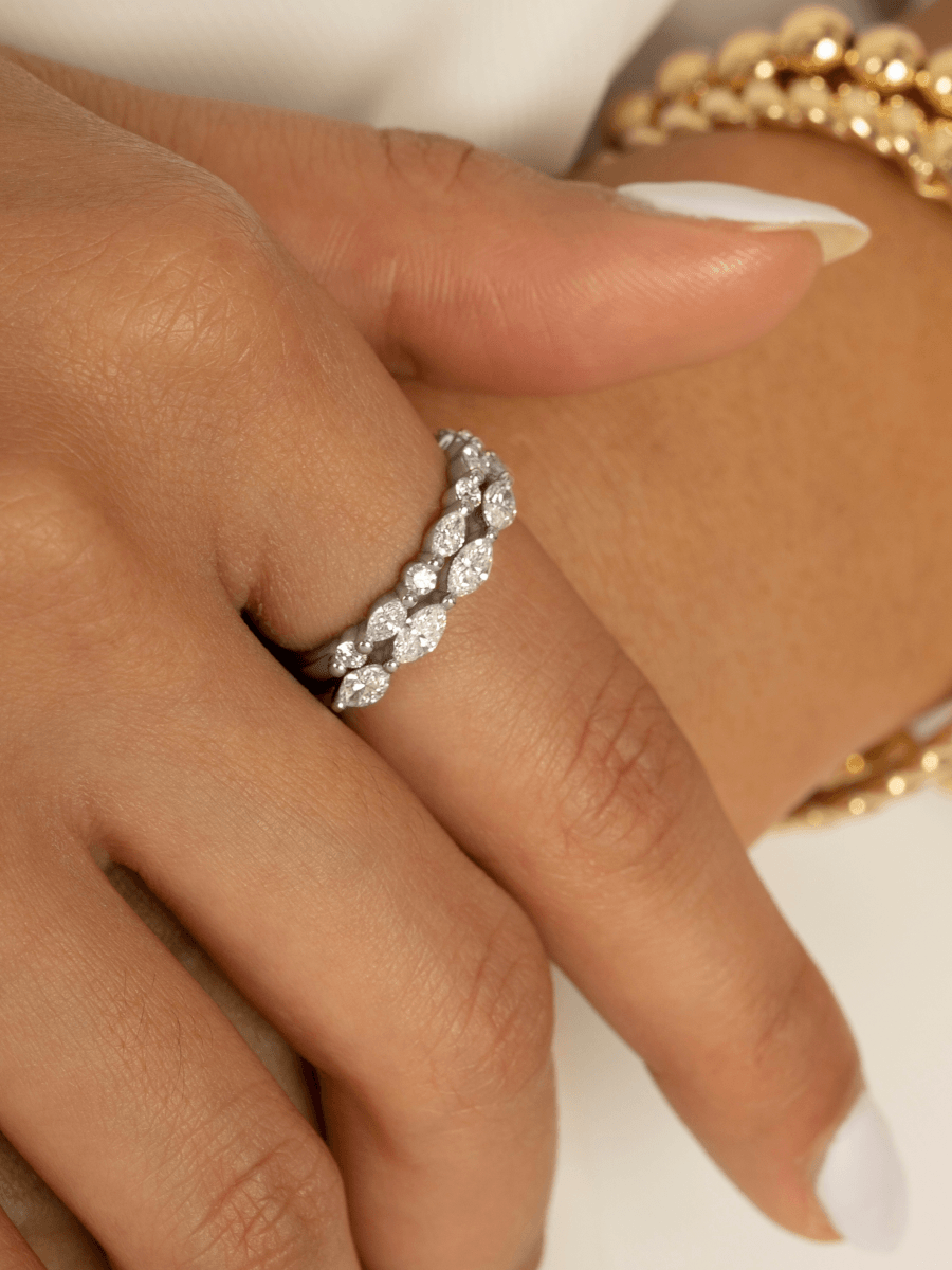 Marquise Diamond Band (.75 ct. tw.) 14K - LeMel