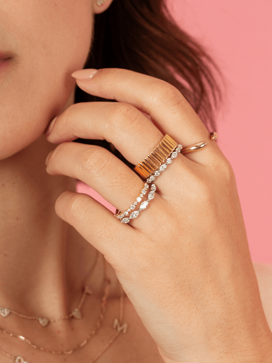 Marquise Diamond Band (.75 ct. tw.) 14K - LeMel