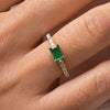 Merrick Emerald Ring 14K - LeMel