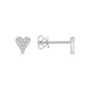 Jess Mini Heart Stud Earring 14K