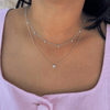 Jess Mini Heart Necklace 14K