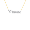 The Diamond Name Necklace 14K