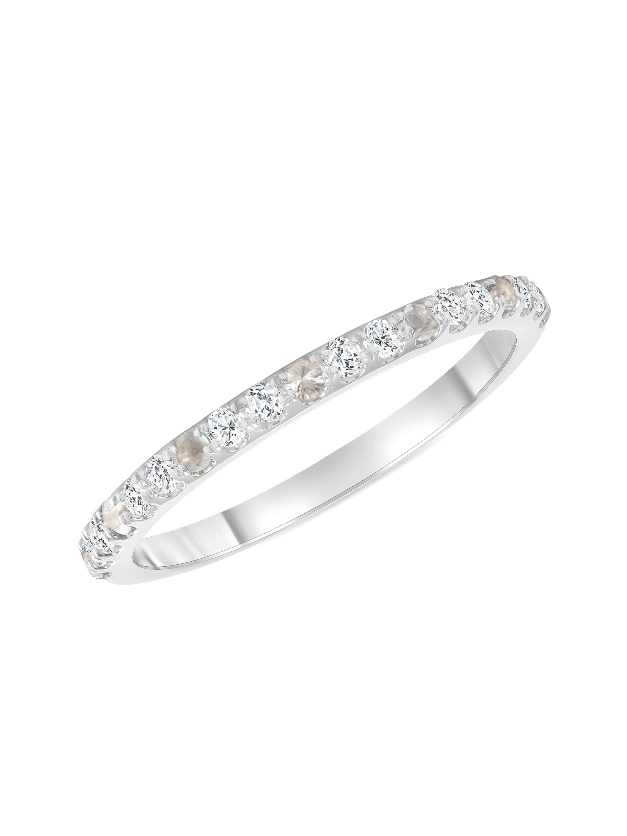 Birthstone Ring - June Moonstone 14K