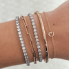 Blair Heart Bracelet 14K