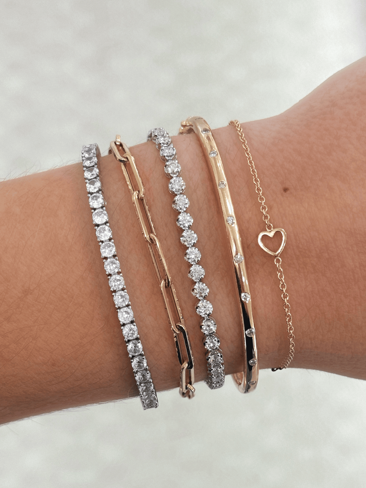 Blair Heart Bracelet 14K