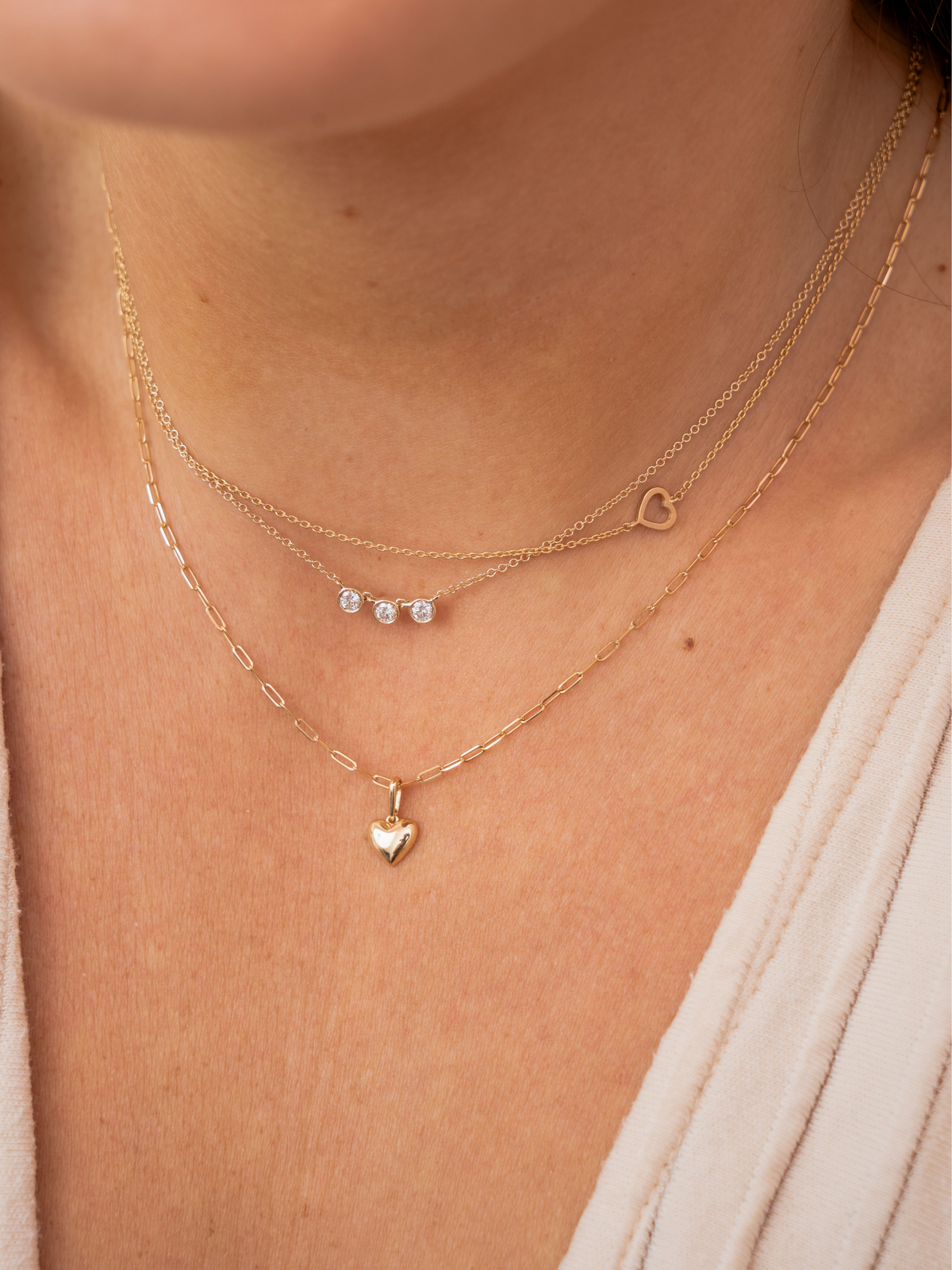 Blair Heart Necklace 14K