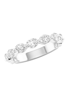 Oval Single Prong Band (1.10 ct. tw.) 14K - LeMel
