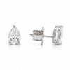 Paisley Pear Lab Diamond Stud 14K