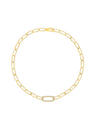 Lisa Single Link Bracelet 14K