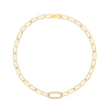 Lisa Single Link Bracelet 14K