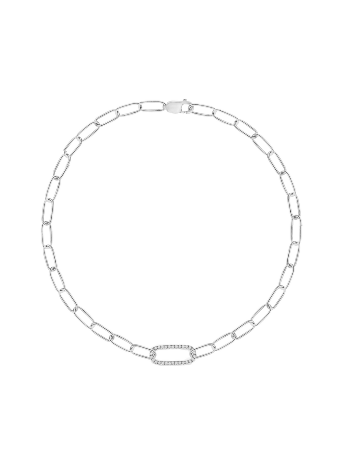 Lisa Single Link Bracelet 14K