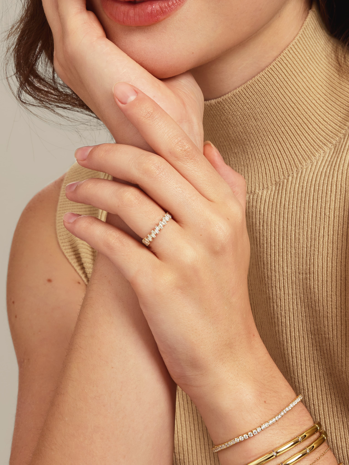 Paris Diamond Ring 14K