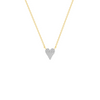 Jess Mini Heart Necklace 14K