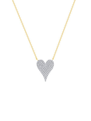 Jess Heart Necklace 14K