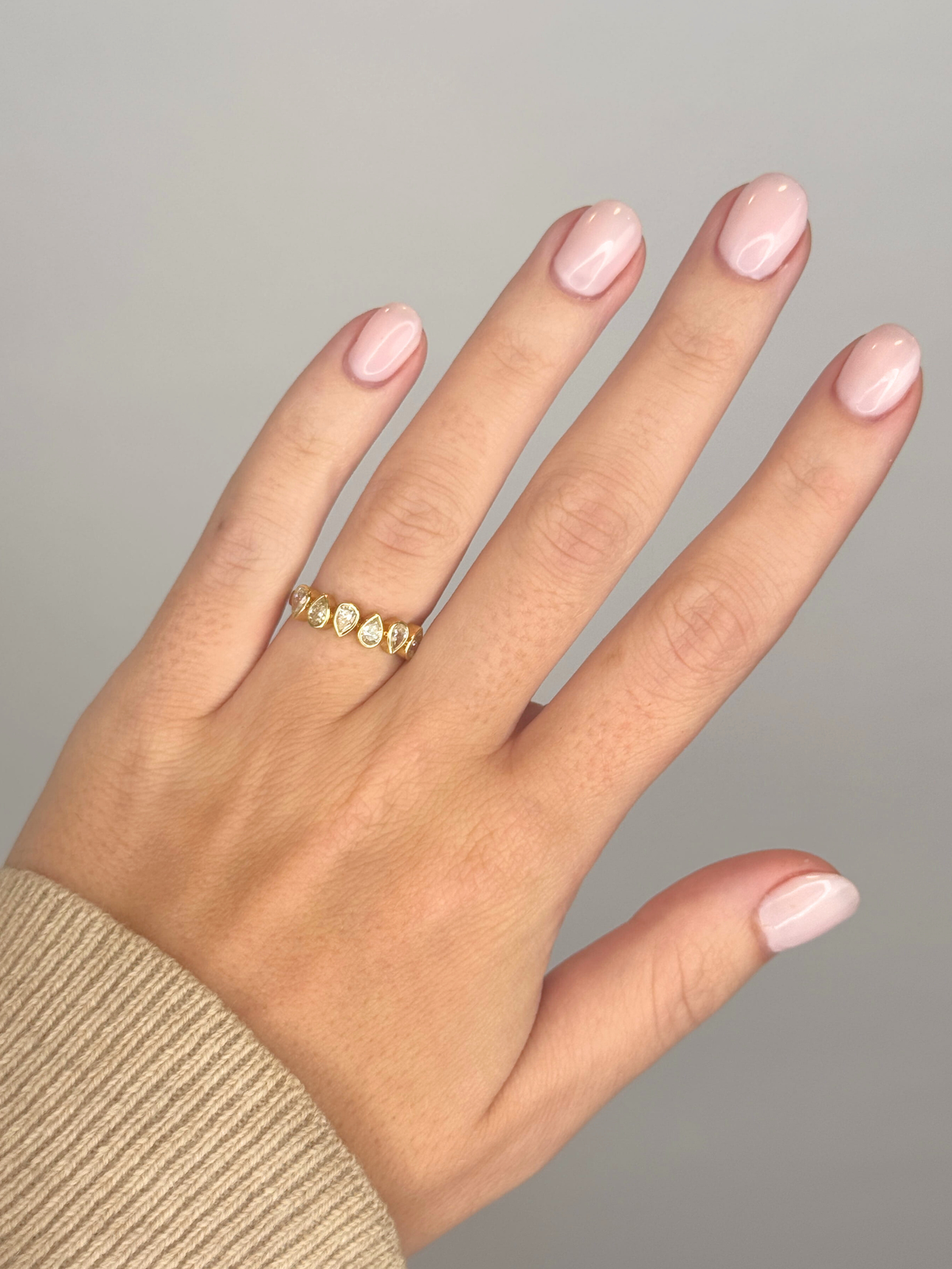 Bezel Set Diamond Rings 14K