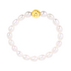 Ella Pearl Stretch Bracelet - Large