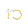 Pearl Hook Huggie 14K