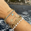Maya Flower Bracelet 14K