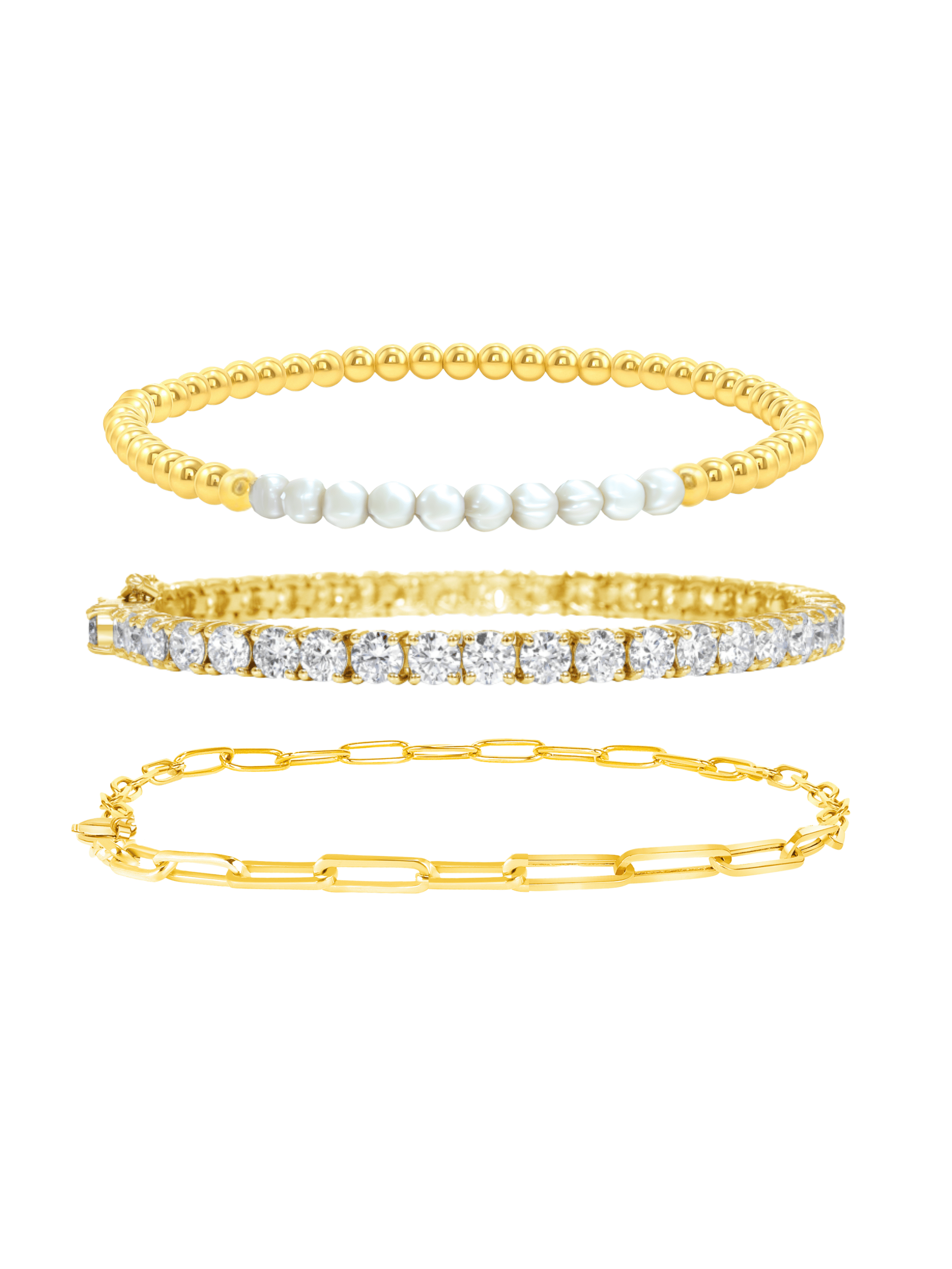 Perfect Pearl Bracelet Set