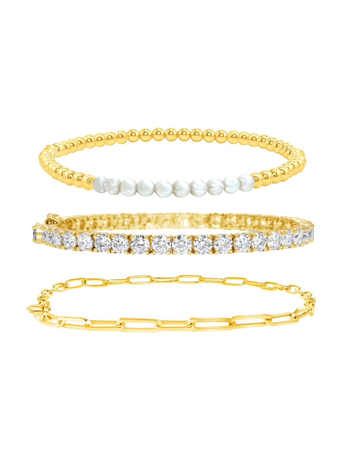 Perfect Pearl Bracelet Set