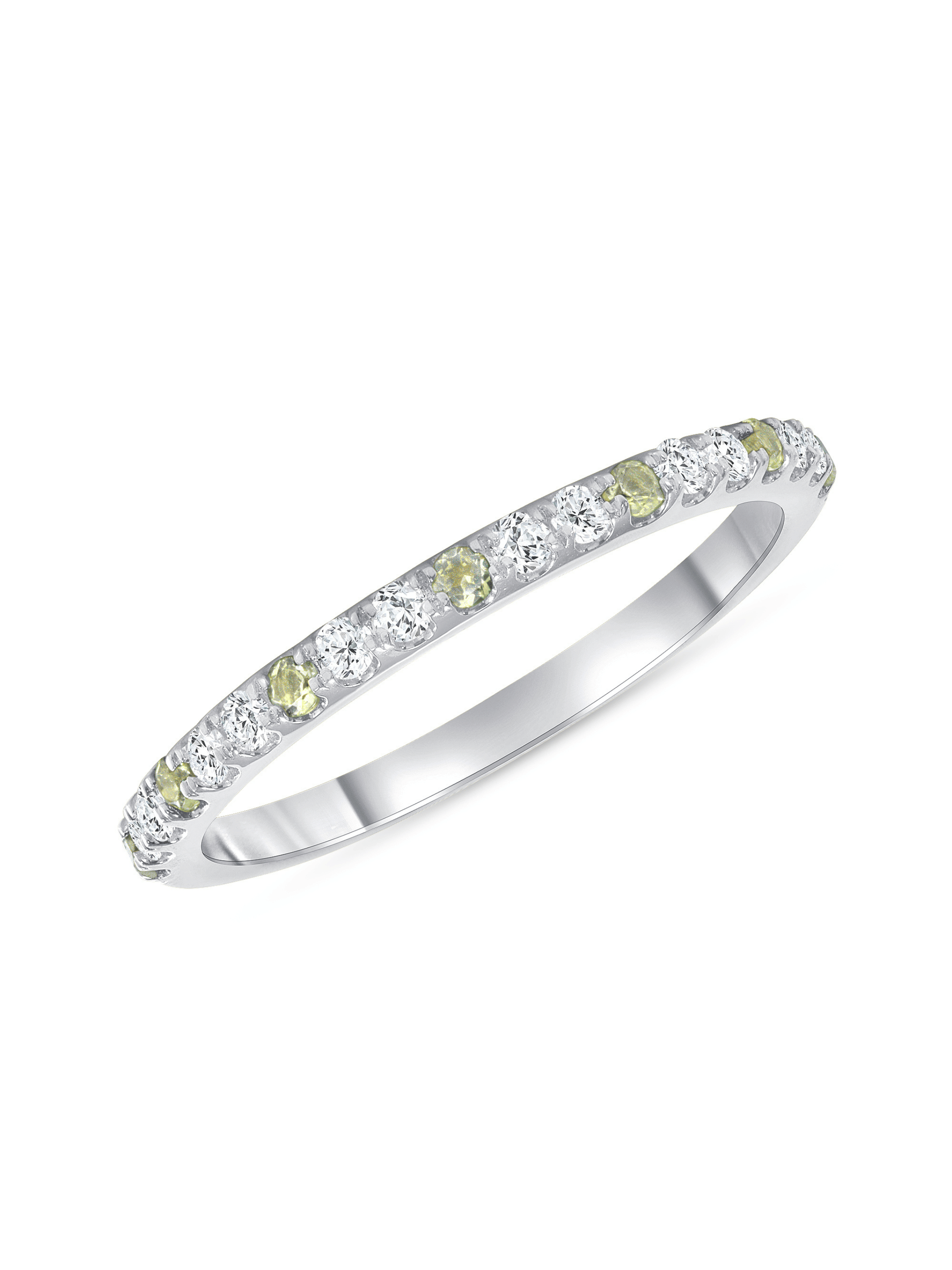 Birthstone Ring - August Peridot 14K