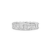 Radiant Diamond Eternity Band 14K