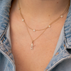 Howdy Diamond Necklace 14K