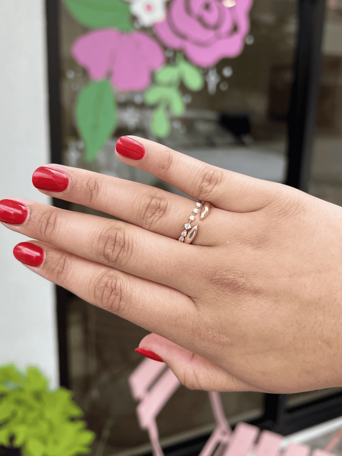 Dottie Diamond Ring 14K