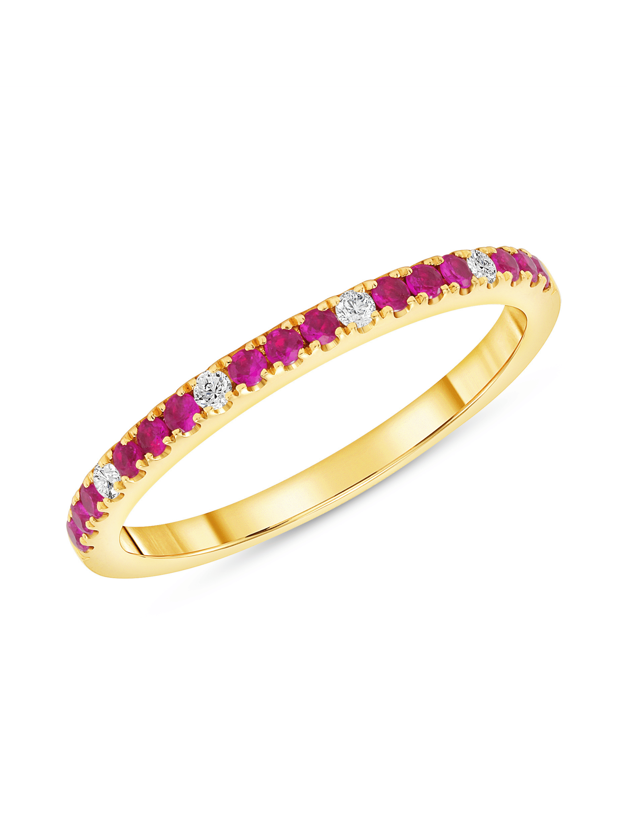 Prism Ruby Ring 14K