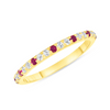 Birthstone Ring - July Ruby 14K