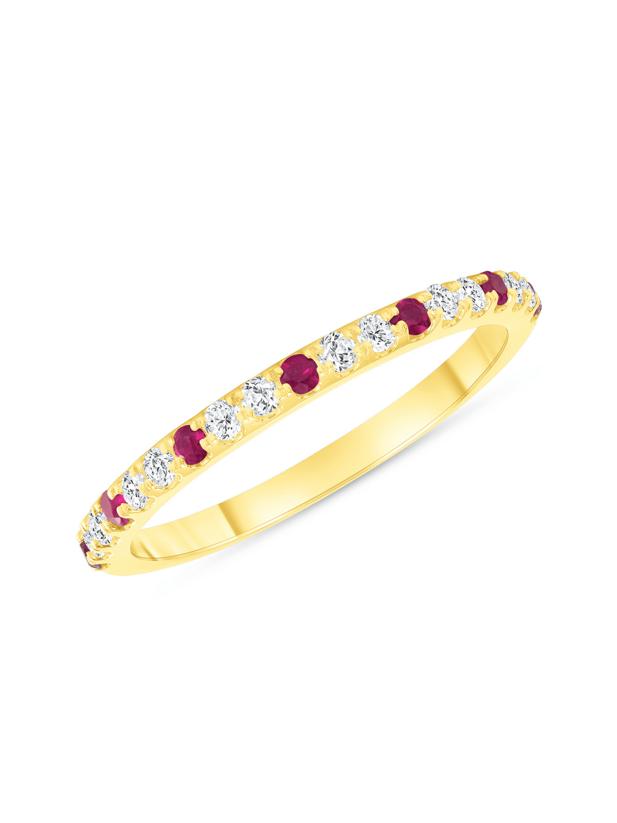 Birthstone Ring - July Ruby 14K