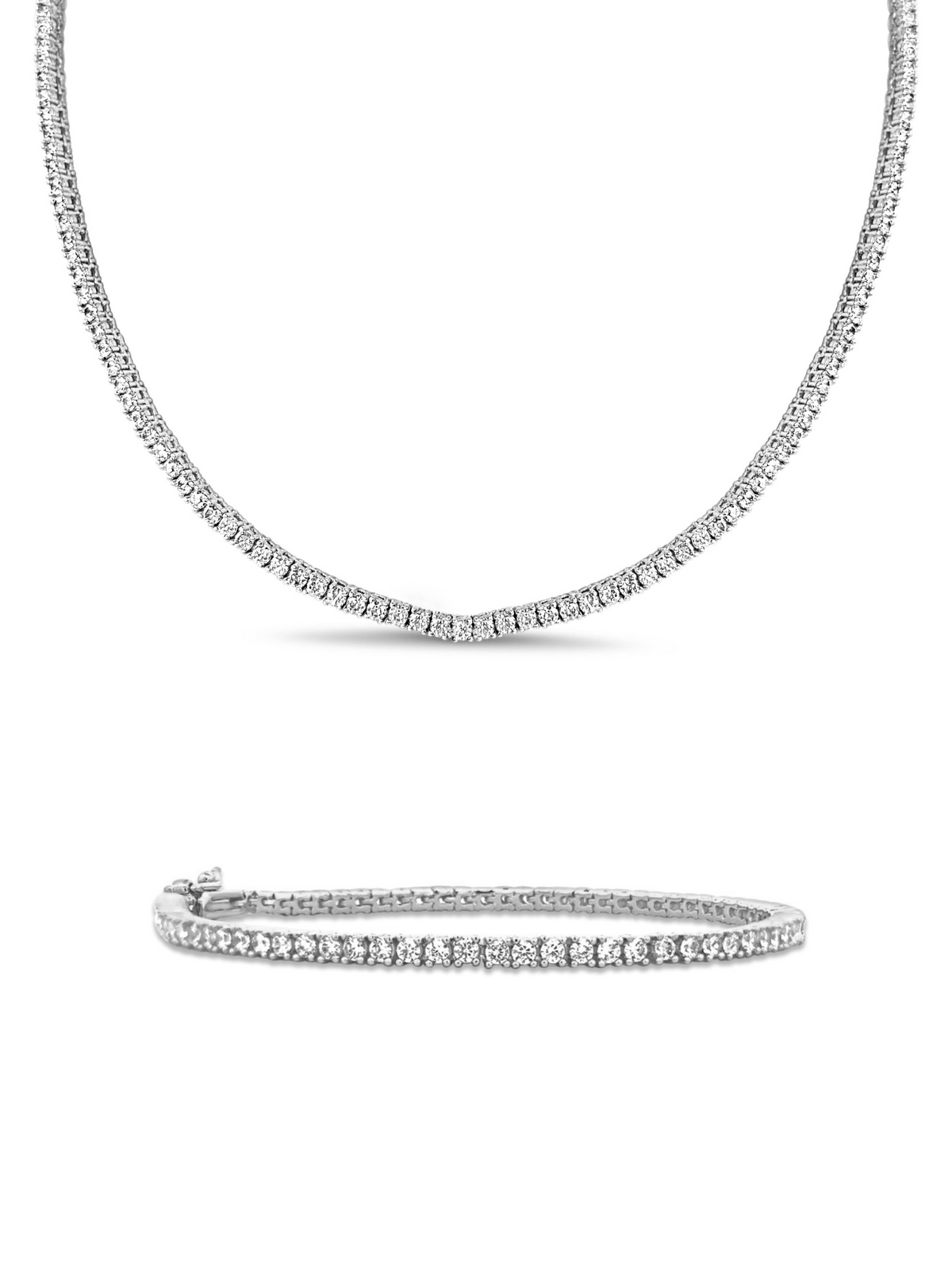 Sparkle Necklace + Bracelet Set