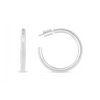 Everyday Hoop Earrings - Silver
