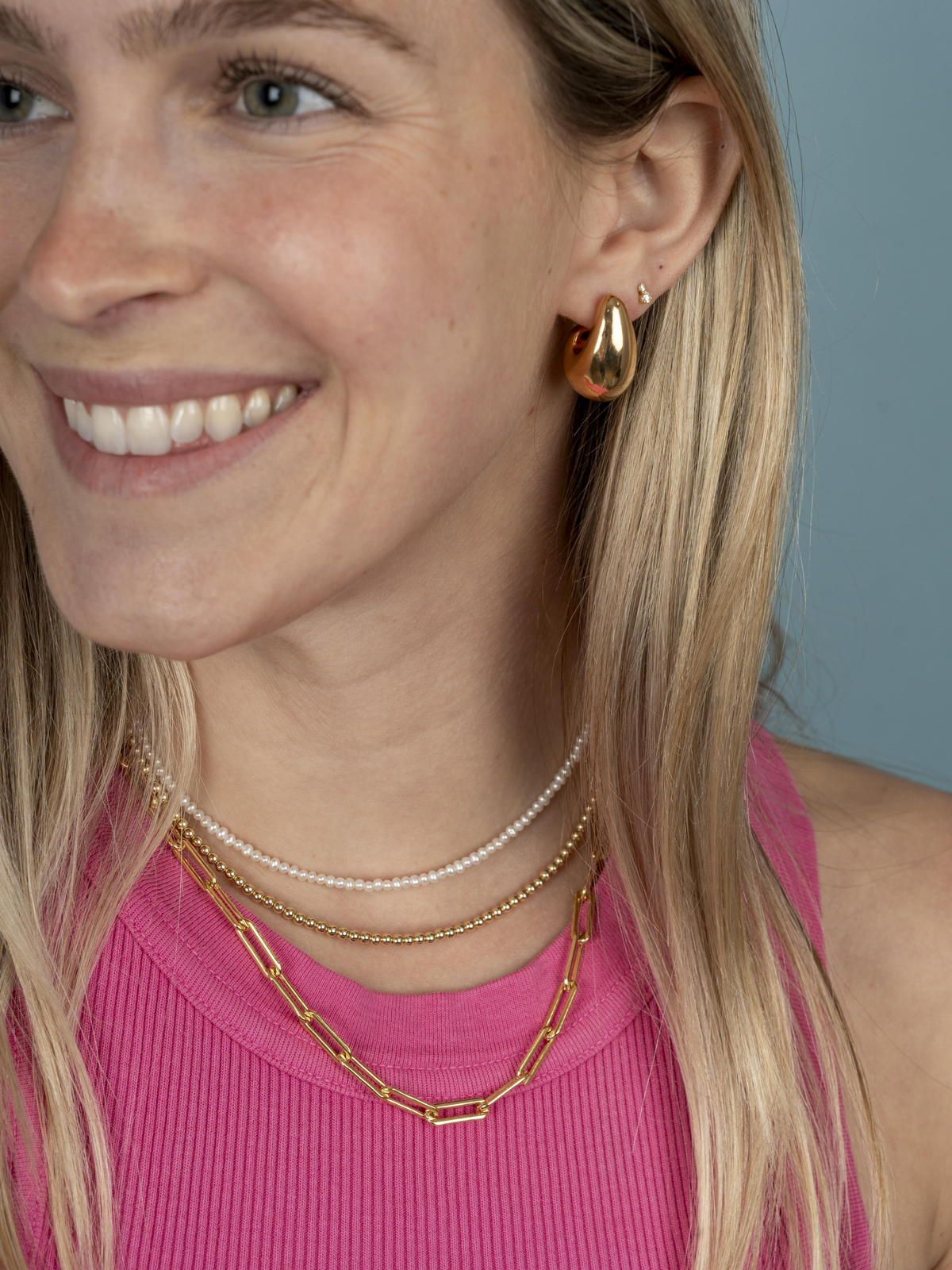 Everyday Beaded Necklace - 3mm