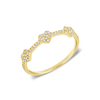 Claire Heart Ring 14K