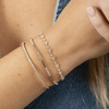 Jennie Trio Diamond Bracelet 14K