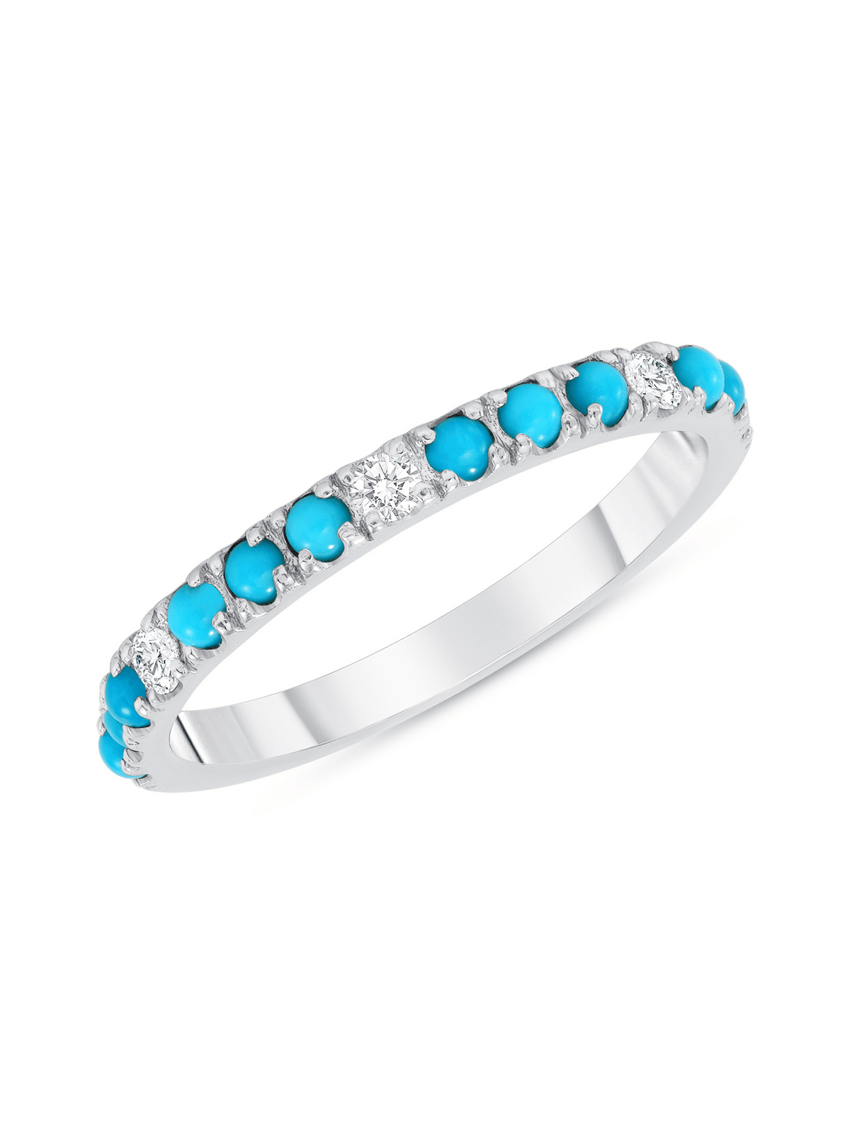 Prism Turquoise Ring 14K