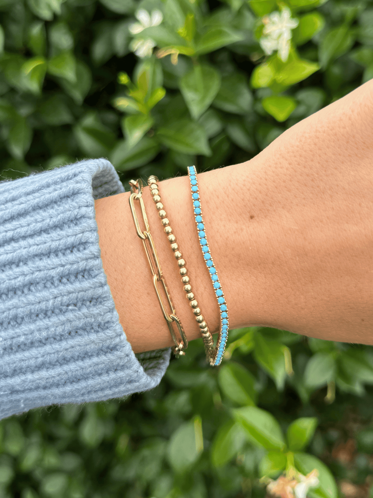 Turquoise Tennis Bracelet