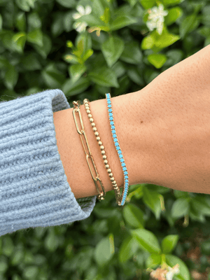 Turquoise Tennis Bracelet