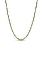 Turquoise Tennis Necklace