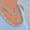 Turquoise Tennis Necklace + Bracelet Set