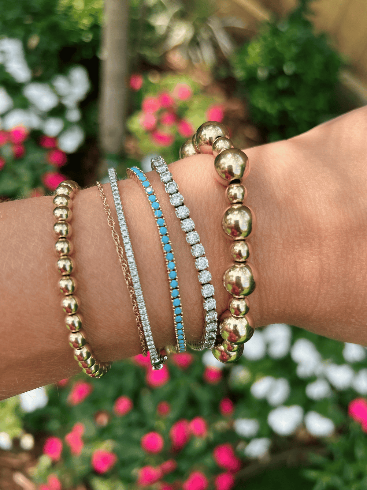 Turquoise Tennis Bracelet