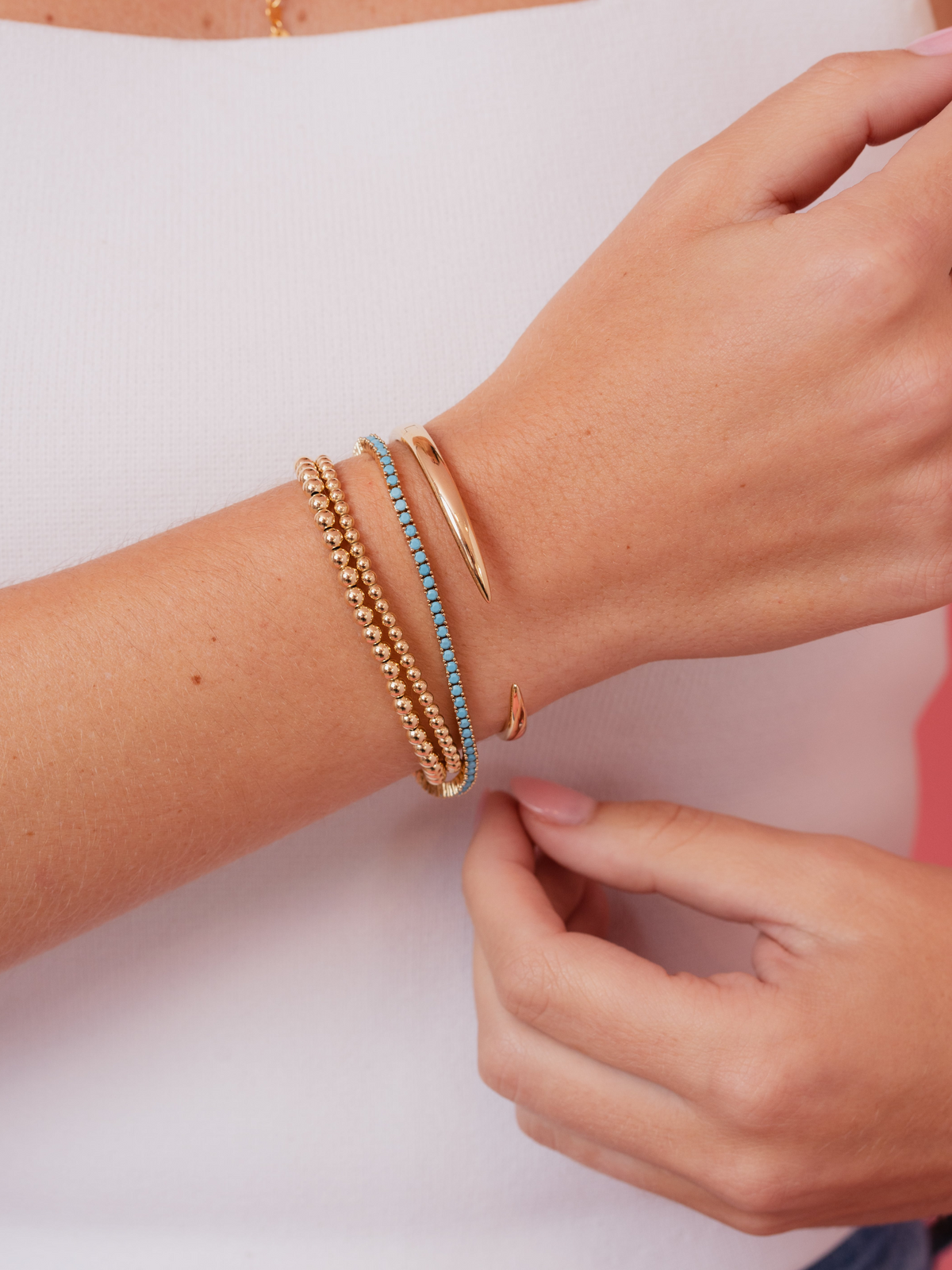 Turquoise Tennis Bracelet