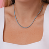 Turquoise Tennis Necklace